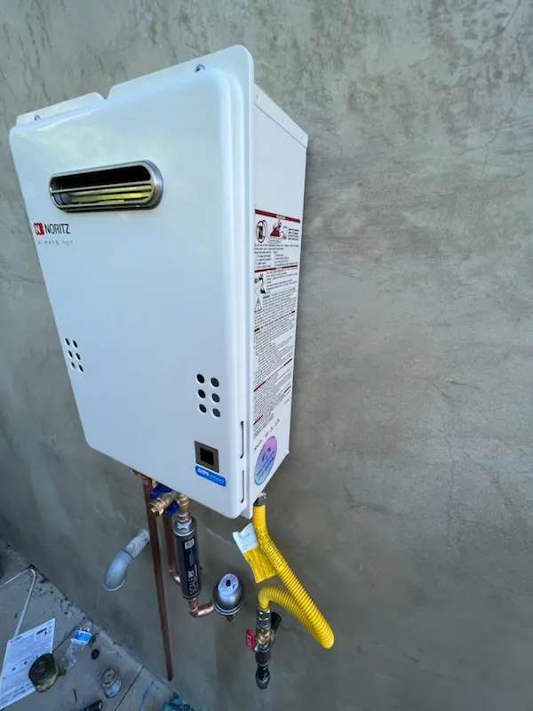 Tankless water heater installation for Orchard Bridge homes